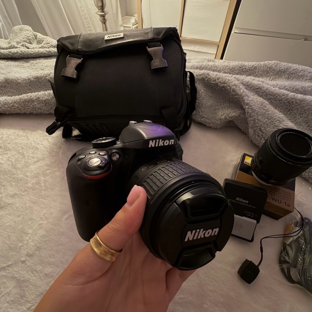 Nikon Black DSLR Camera with Lens Kit